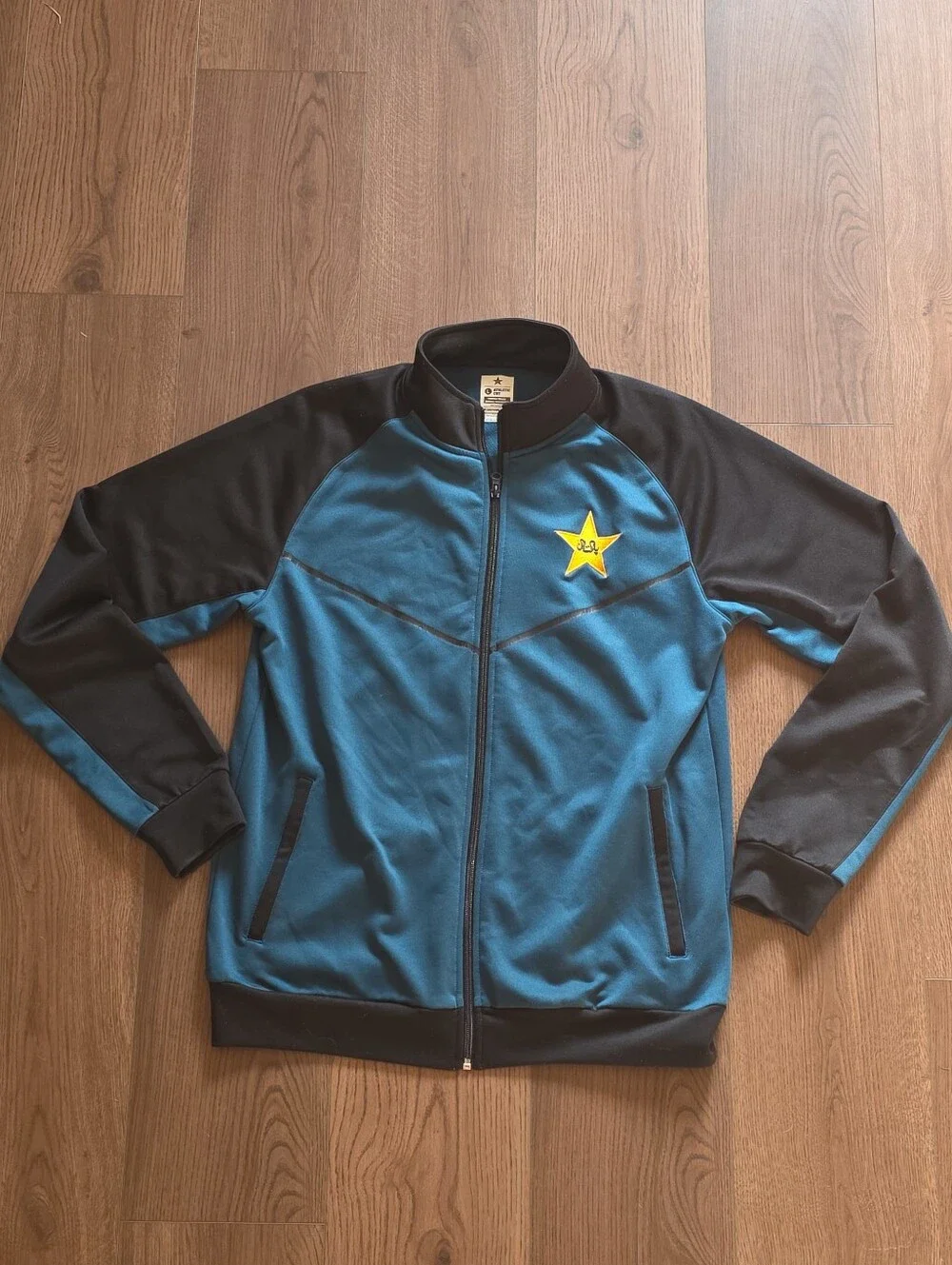 AJ Sports - Pakistan Cricket Team Track Jacket - Size L - Teal/Black